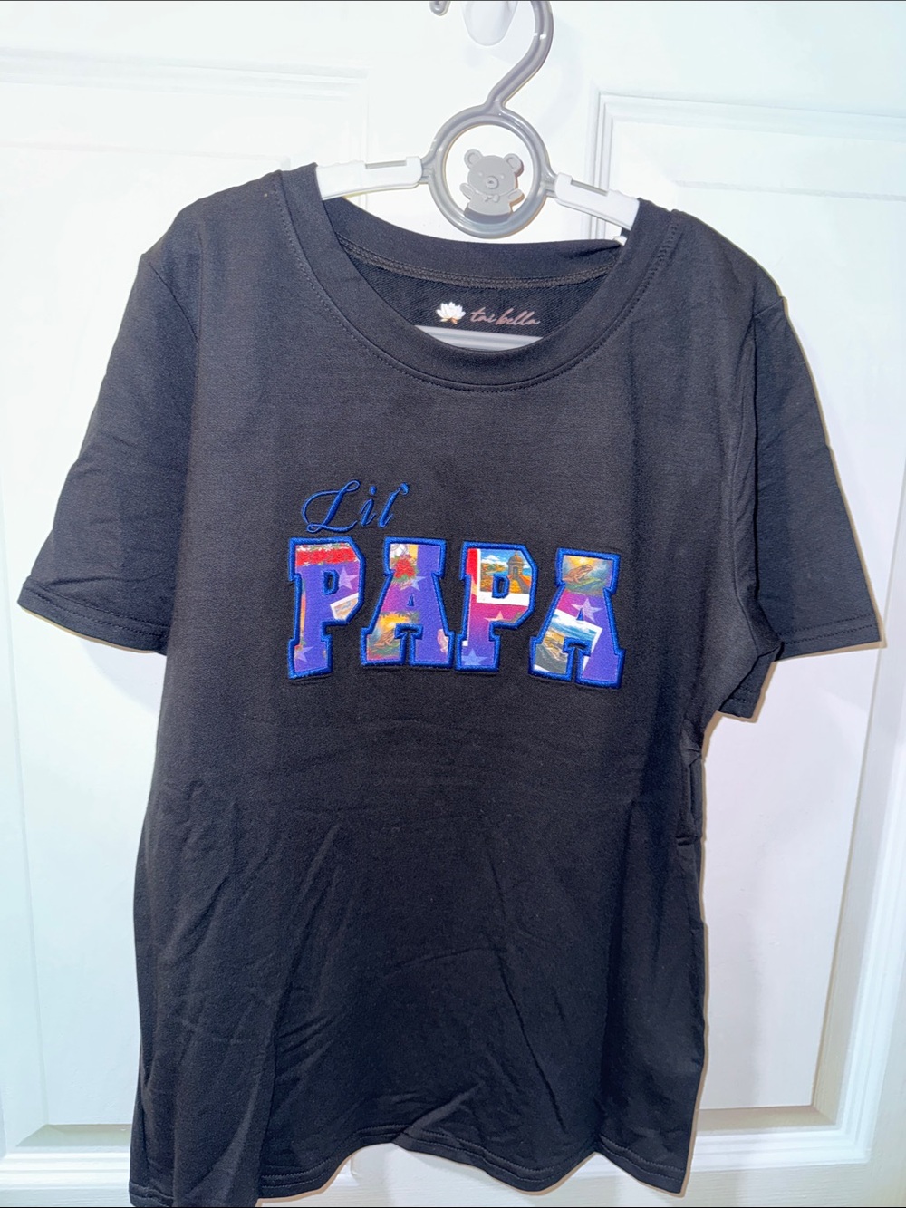 Viva Puerto Rico Bamboo "Lil' PAPA" Tee Size 10/12 nwt